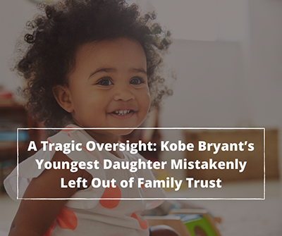 A Tragic Oversight: Kobe Bryant’s Youngest Daughter Mistakenly Left Out of Family Trust