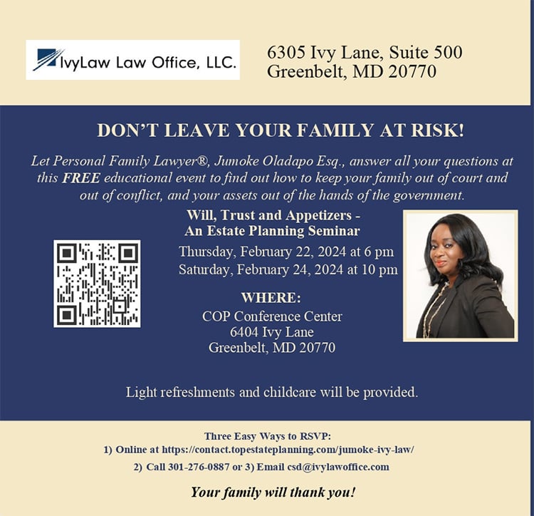 Seminar - How to avoid the 3 biggest mistakes in estate planning